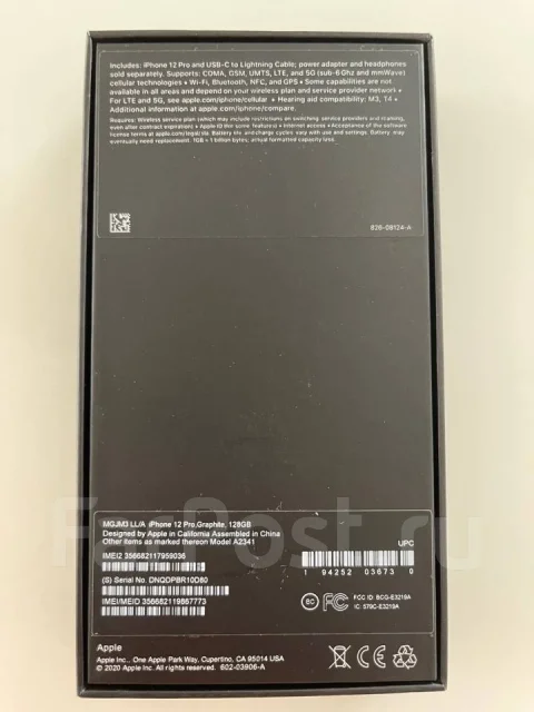Apple iPhone 12 Pro. �/�, 128 ��, ������, 3G, 4G LTE ����