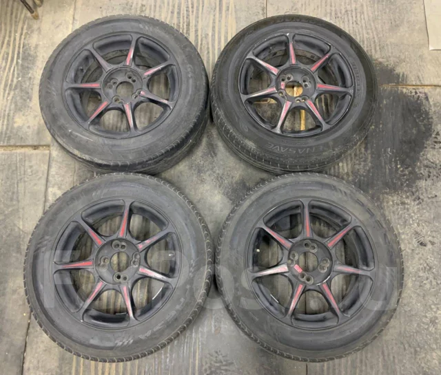 Комплект колес на 15, сверловка 4/100 и 4/114.3 шины 195/65 лето, 15 ...