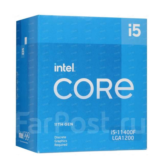 Процессор Intel Core i5-11400F, б/у, в наличии. Цена: 10 000₽ во ...