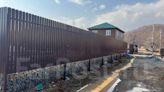 Забор из профлиста от 3700 с установкой, ворота, штакетник, габионы, в ...