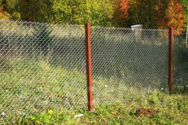 Установка заборов из рабицы, 3д сетка, профлист и др во Владивостоке