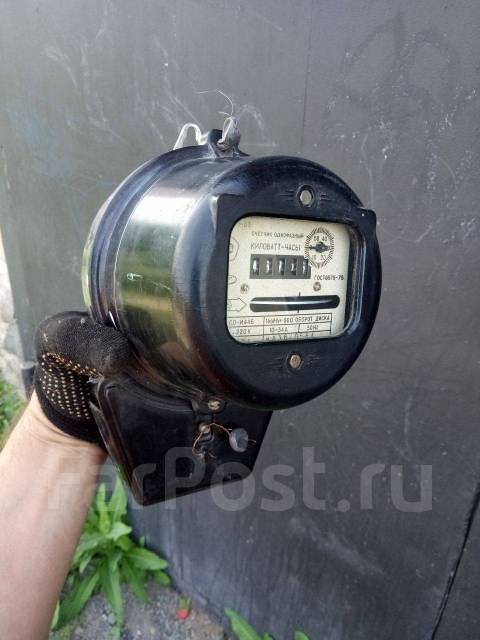 Электросчетчик однофазный СО-И446, б/у, в наличии. Цена: 200₽ во ...