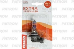 ����� ���������� ������� 1�� HB4 12V 51W 3500K P22d Extra Stream 80 (+80% �������, ����� ����, +40� ��������� ������) ������� � ����� Patron ���. PLHB...