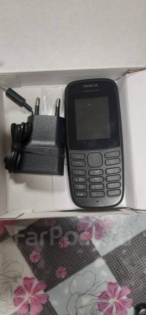 Телефон nokia 105, черный, Dual-SIM, Кнопочный, б/у, в наличии. Цена ...