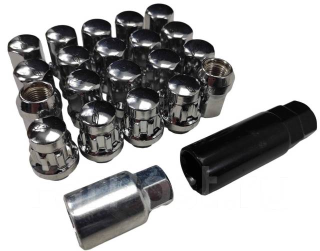 Гайки колесные RAYS Motor Sport M12x1.5 (Серебристый) купить в Москве ...