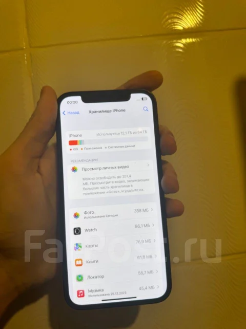 Apple iPhone 12. �/�, 64 ��, ������, 4G LTE ����