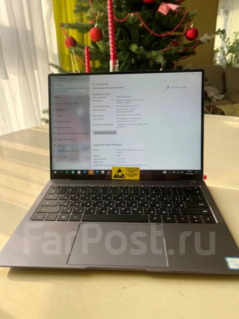 Huawei MateBook X Pro. 13.9", ��� 8 ��, WiFi: 1, Bluetooth: 1 ����
