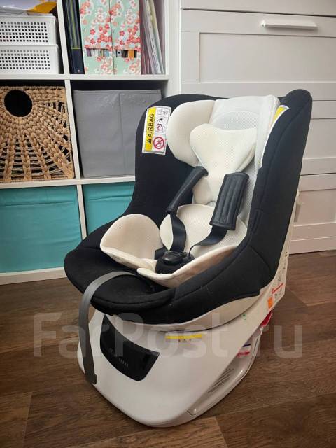 Автокресло детское Carmate Ailebebe Kurutto NT2 (0+/1, 0-18 кг), б/у, в ...