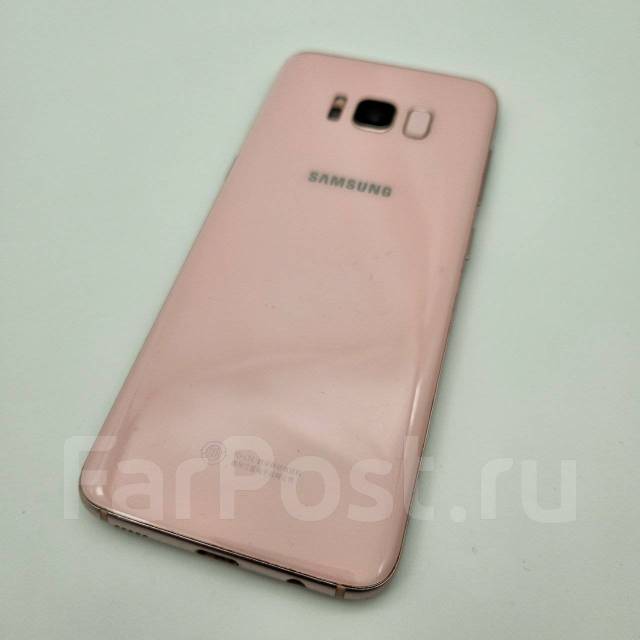 Samsung Galaxy S8 Розовый 64Gb, 64 гб, 5.80", моноблок, б/у, в наличии ...