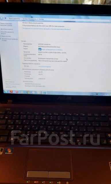 Asus K53SJ. 15.6", 2,1����, ��� 4 ��, ���� 320���, WiFi: 1, Bluetooth: 1 ����