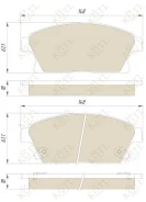 ������� ��������� KoTL Chevrolet Cruze, Orlando, OPEL Astra, Mokka, Zafira (�-� 4��) ����� [1847KT] 13301234 ����