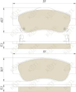 ������� ��������� KoTL Honda CR-V II (2001/09 -2006/09), CR-V III (2006/09-), CR-V IV (2012/01-) (�-� 4��) ����� [3445KT] 45022SWWG02 ����