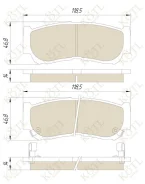 ������� ��������� KoTL Hyundai H-1, H-1 Starex, H 200, Santa Fe II, Satellite (�-� 4��) ������ [3419KT] 583022BA00 ����