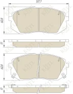 ������� ��������� KoTL Hyundai i40, ix35; KIA Sportage, Optima (�-� 4��) ����� [18KT] 58101D4A10 ����
