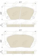 ������� ��������� KoTL Hyundai ix35, i40, Tucson, KIA Carens II, Rondo III (�-� 4��) ����� [3530KT] 581013ZA10 ����