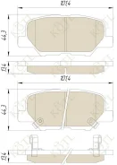 ������� ��������� KoTL Mitsubishi Outlander 2012-, RVR, ASX, Mazda 6, Atenza, Citroen C4, Aircross (�-� 4��) ������ [3583KT] 4605B070 ����