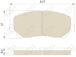������� ��������� KoTL Mazda CX-5 (2011-) (�-� 4��) ����� [3562KT] K0Y13323Z ����
