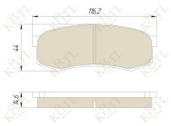 ������� ��������� Toyota Land Cruiser 80, 90, 150, Prado, Hi-Lux II, Lexus GX, RX, Mitsubishi Pajero 3.8/3.2D (2006-) (�-� 4��) ������ [1182KT] 044666...