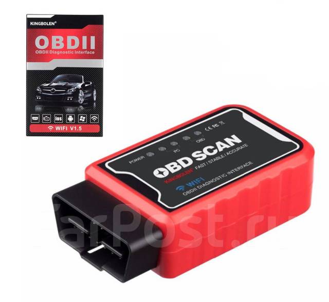 Сканер диагностический "Kingbolen" OBD SCAN v1.5 WiFi, чип PIС18F25K80 ...