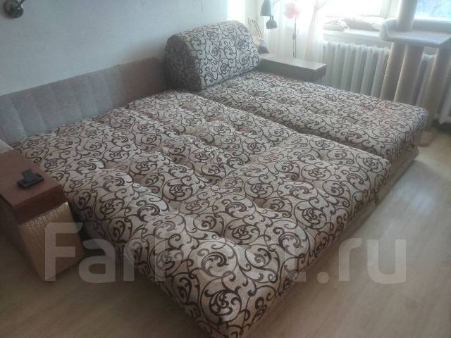 Диван- кровати, аккордеон, ткань, независимый пружинный блок, 280,0 см ...