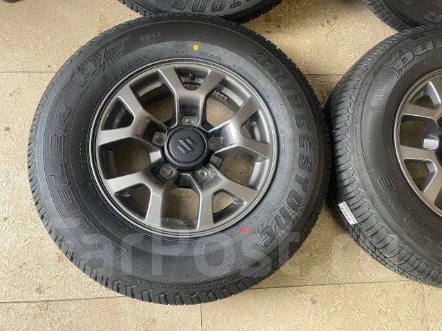 195/80R15 Bridgestone H/T + литье Suzuki Jimny - оригинал все новое, 15 ...