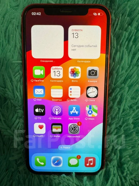Apple iPhone 12. �/�, 128 ��, �������, 4G LTE, Dual-SIM, NFC ����