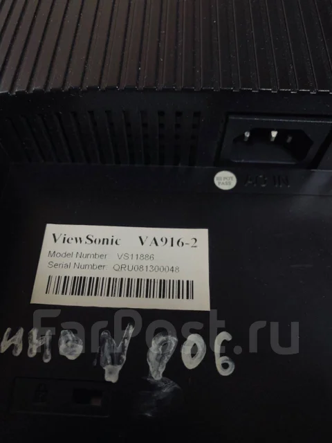 ViewSonic. 19", ���������� �� (LCD, LED, QLED) ����