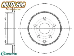 ���� ��������� ���. G-brake Toyota RAV-4 #A3# 05-, Mark X ZIO ANA/GGA1# GR-01693 ����