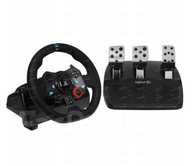 PS4/PS5 Руль Logitech G29, б/у, в наличии. Цена: 30 000₽ во Владивостоке