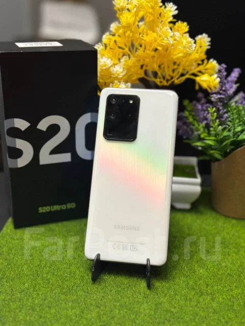 Samsung Galaxy S20 Ultra. �/�, 128 ��, �����, 3G, 4G LTE, 5G, Dual-SIM, NFC ����