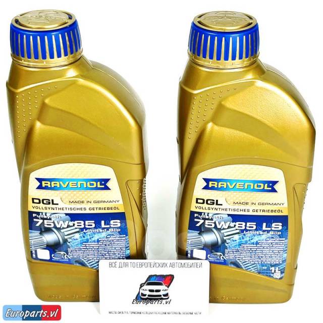 Трансмиссионное масло Ravenol DGL 75W-85 LS (BMW G1). 83222239982 ...