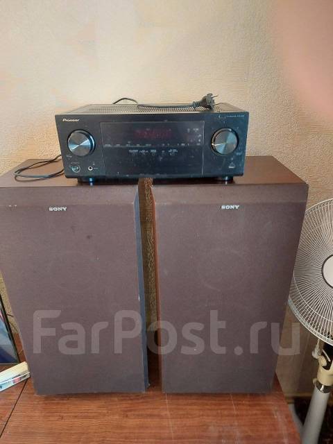 Продам музыкальный центр. Колонки Sony SS-477 Усилитель Pioneer VSX-323 ...