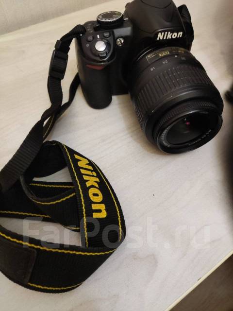 Продам фотоаппарат, Nikon D3100 Kit, б/у, в наличии. Цена: 6 500₽ во ...