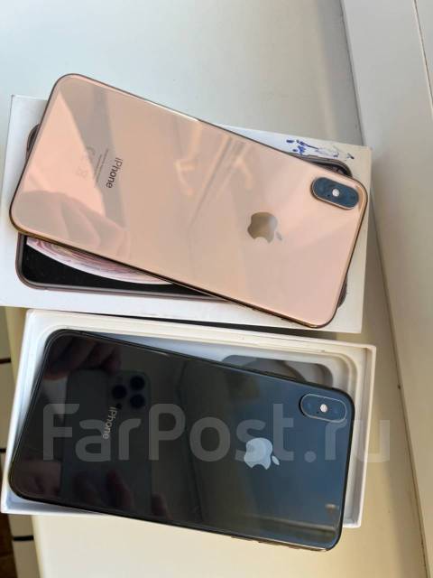 IPhone XS Max, 6.50", б/у, в наличии. Цена: 9 000₽ во Владивостоке