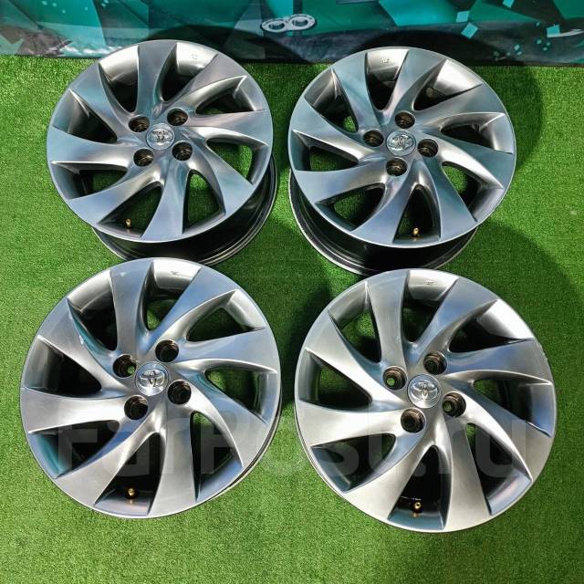 Оригинальные диски Toyota! Темный Хром! R15, PCD 4-100, 15", 1 шт ...