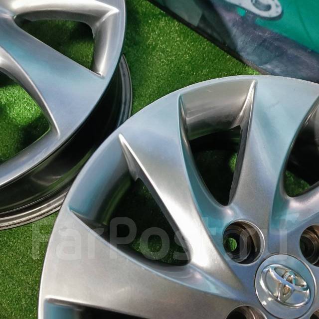 Оригинальные диски Toyota! Темный Хром! R15, PCD 4-100, 15", 1 шт ...