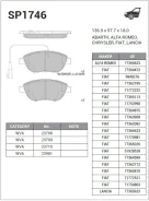 ������� ��������� �������� Fiat Doblo/Stilo 01-07 Sangsin Brake SP1746 SP1746_ Sangsin Brake SP1746 SP1746 ����