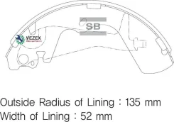 ������� ���������� �. Hyundai H-1/Plaza/Starex 2.0/2.4/2.5TD 96 SA099SNS 919647 ! Sangsin Brake SA099 SA099 ����
