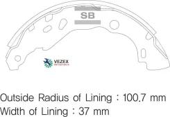 ������� ��������� ���������� ������ Renault CLIO II (1998-2005)/ Logan (2004-2015)/ Sandero (2007- )/ Symbol/Thalia (1998-2009) Sangsin Brake SA177 SA...