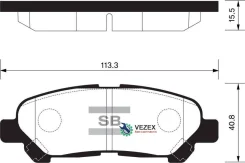 ������� ��������� Toyota Highlander 07- ���. Sangsin Brake SP2136 SP2136 ����
