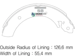 ������� ����. ���. Ssangyong Actyon/Musso/Korando/Kyron/HYU�NDAI H-100 Sangsin Brake SA072GR SA072GR ����