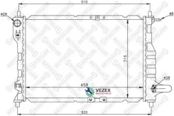 �������� ���������� ��������� Chevrolet Matiz 0.8I 6V/1.0I 8V 05- Stellox 1025435SX 1025435SX ����