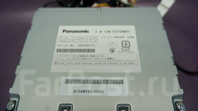 Panasonic CN-RA04D ����