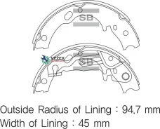 ������� ��������� ���������� Sangsin Brake SA159 SA159 ����