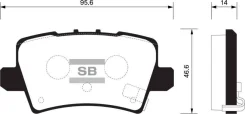 ������� ��������� ������ Sangsin Brake SP1570 SP1570 ����