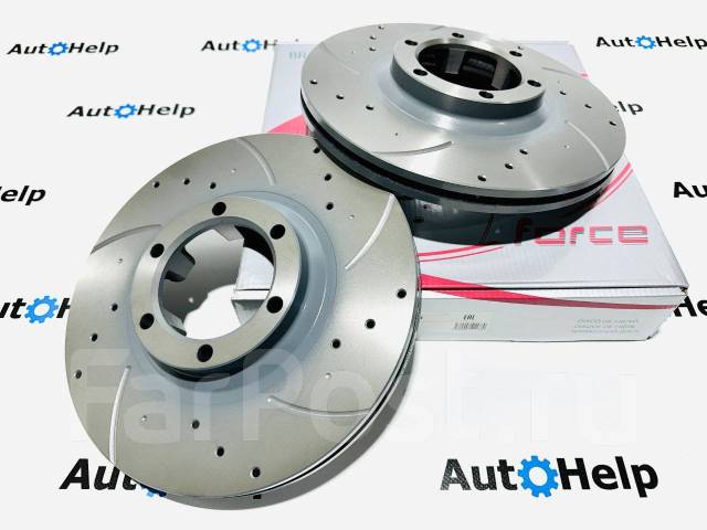 Диски тормозные перед перфорированные G-brake GFR-02137L | GFR-02137R ...