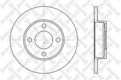 ���� ��������� �������� Audi 80/90/100 1.6-2.0D 86-91 Stellox 60204718SX 60204718SX ����