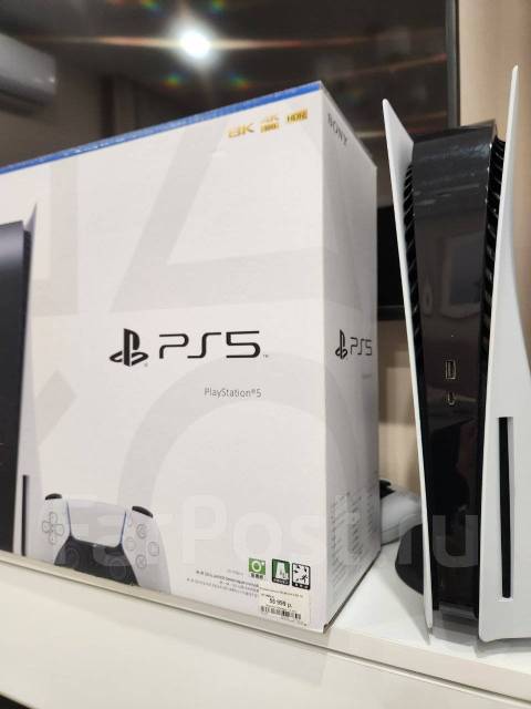 Ps 5 (на гарантии ДНС)+ диски, Sony PlayStation 5, б/у, в наличии. Цена ...