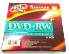 ���� VS DVD+RW 4,7 GB 4x �������� �������/5 ����