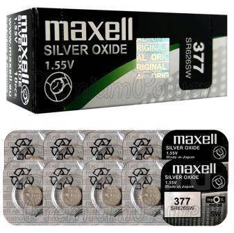 Элемент питания Maxell SR626SW (377) BL-1, новый, в наличии. Цена: 54 ...